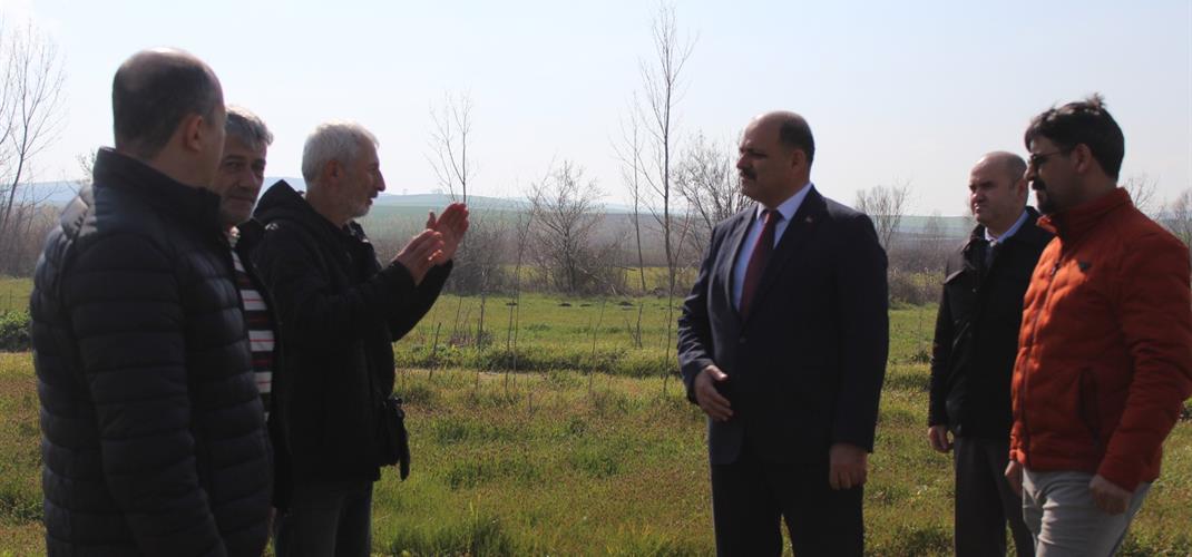 Malkara İlçesinde Mera Islah ve Amenajman Projesi Kapsamında Gübreleme Çalışması Yapıldı