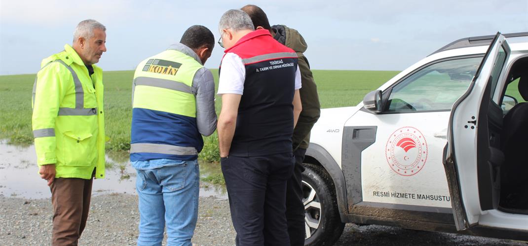 ​Kapıkule–Halkalı Hızlı Tren Hattı Projesi Kapsamında Mera İncelemesi Yapıldı