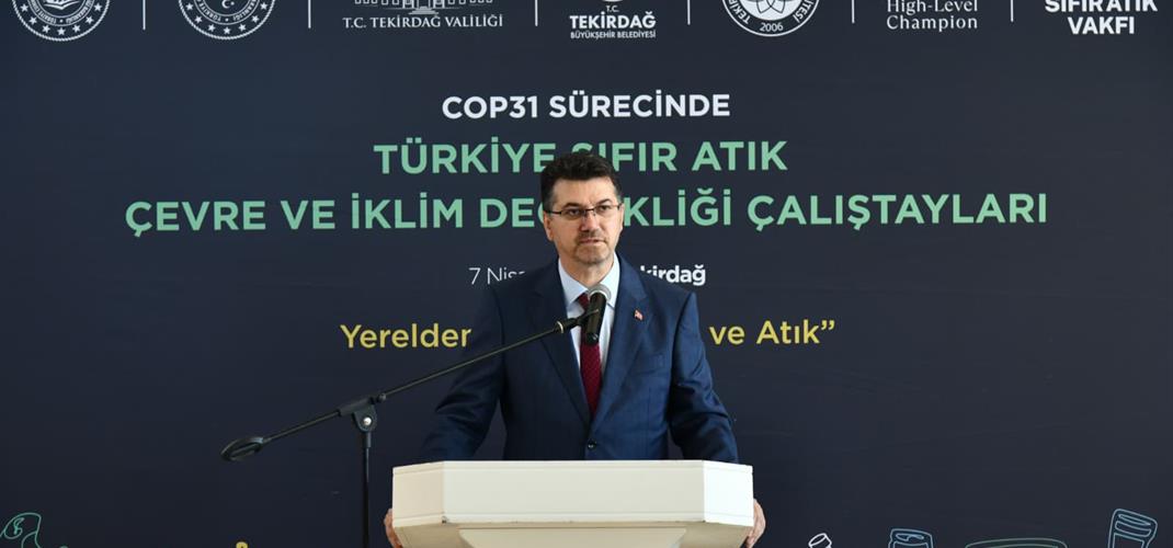 Tekirdağ Sıfır Atık Çalıştayı Gerçekleştirildi