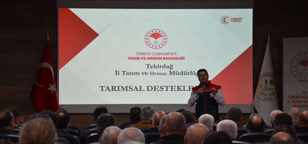 Saray'da Çiftçilerle Buluşma Toplantısı Düzenlendi